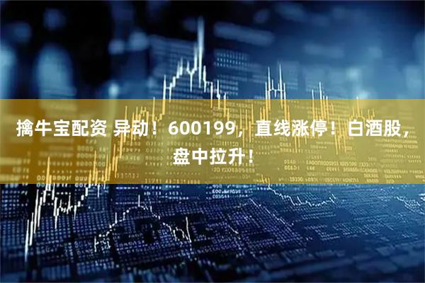 擒牛宝配资 异动！600199，直线涨停！白酒股，盘中拉升！