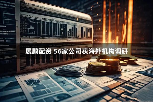 展鹏配资 56家公司获海外机构调研